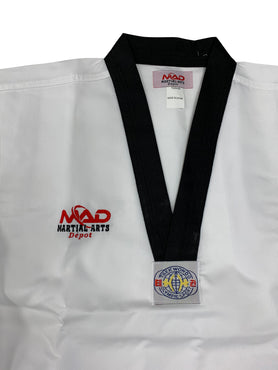 TKD BLACK-V NECK UNIFORM